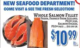Trade Fair Supermarket WHOLE SALMON FILLET offer