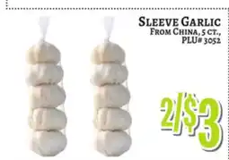 Trade Fair Supermarket SLEEVE GARLIC offer
