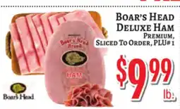 Trade Fair Supermarket Boar's Head Deluxe Ham offer