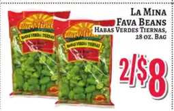 Trade Fair Supermarket LA MINA FAVA BEANS offer