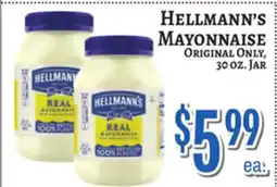 Trade Fair Supermarket HELLMANN'S MAYONNAISE offer