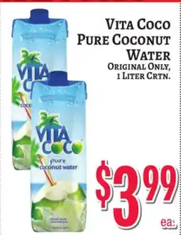 Trade Fair Supermarket Vita Coco PURE COCONUT WATER offer
