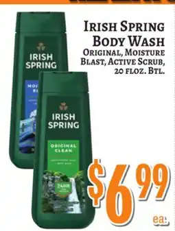 Trade Fair Supermarket IRISH SPRING BODY WASH offer
