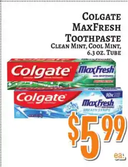 Trade Fair Supermarket COLGATE MAXFRESH TOOTHPASTE offer