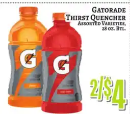Trade Fair Supermarket GATORADE THIRST QUENCHER offer
