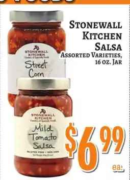 Trade Fair Supermarket Stonewall Kitchen Salsa offer