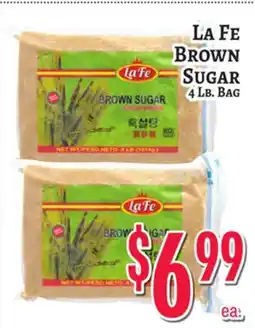 Trade Fair Supermarket LA FE BROWN SUGAR offer