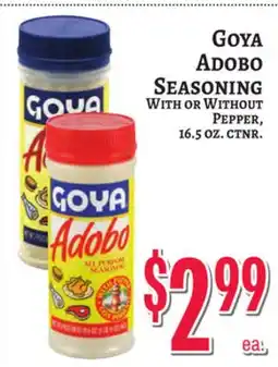 Trade Fair Supermarket GOYA Adobo Seasoning offer