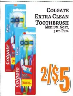 Trade Fair Supermarket COLGATE EXTRA CLEAN TOOTHBRUSH offer