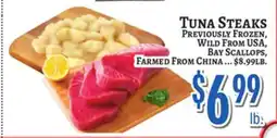 Trade Fair Supermarket TUNA STEAKS offer