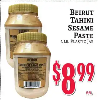 Trade Fair Supermarket BEIRUT TAHINI SESAME PASTE offer