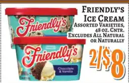 Trade Fair Supermarket FRIENDLY'S ICE CREAM offer
