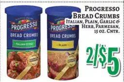 Trade Fair Supermarket Progresso Bread Crumbs offer