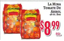 Trade Fair Supermarket LA MINA TOMATE DE ARBOL offer