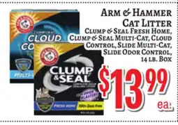 Trade Fair Supermarket ARM & HAMMER CAT LITTER offer