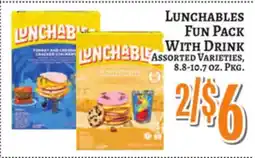 Trade Fair Supermarket LUNCHABLES Fun Pack With DRINK offer