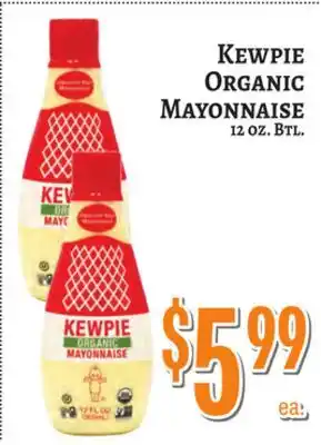 Trade Fair Supermarket KEWPIE ORGANIC MAYONNAISE offer