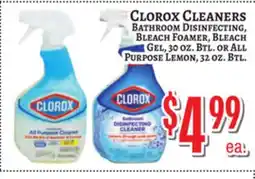 Trade Fair Supermarket CLOROX CLEANERS offer