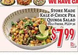 Trade Fair Supermarket STORE MADE Kale & Chick Pea Quinoa SALAD offer