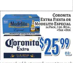 Trade Fair Supermarket CORONITA EXTRA FIESTA OR MODELITO ESPECIAL offer