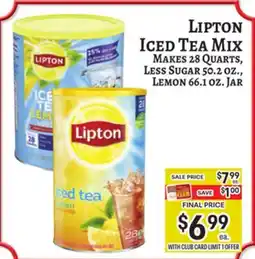 Trade Fair Supermarket LIPTON ICED TEA MIX offer