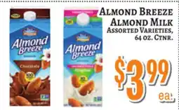 Trade Fair Supermarket ALMOND BREEZE ALMOND MILK offer