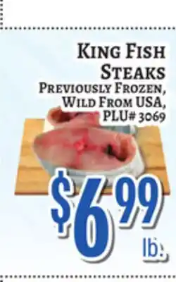 Trade Fair Supermarket KING FISH STEAKS offer