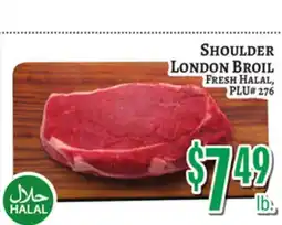 Trade Fair Supermarket SHOULDER LONDON BROIL offer