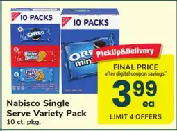 ACME Nabisco Single Serve Variety Pack offer
