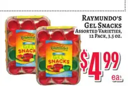 Trade Fair Supermarket RAYMUNDO'S GEL SNACKS offer