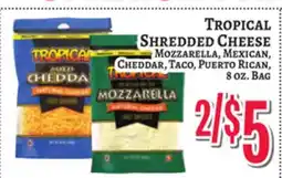 Trade Fair Supermarket TROPICAL SHREDDED CHEESE offer
