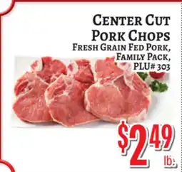 Trade Fair Supermarket CENTER CUT PORK CHOPS offer