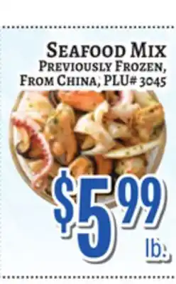 Trade Fair Supermarket SEAFOOD MIX offer
