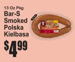 SuperFresh Bar-S Smoked Polska Kielbasa offer