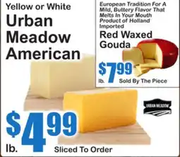 SuperFresh Yellow or White Urban Meadow American offer