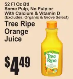 SuperFresh Tree Ripe Orange Juice offer