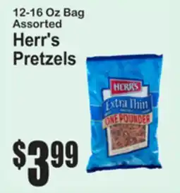 SuperFresh Herr's Pretzels offer