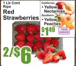 SuperFresh 1 Lb Cont Ripe Red Strawberries offer