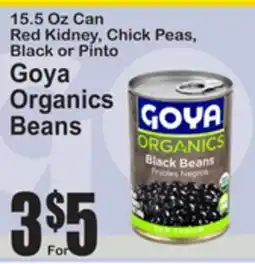 SuperFresh Goya Organics Beans offer