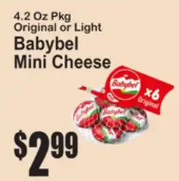 SuperFresh Original or Light Babybel Mini Cheese offer