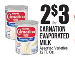 Extra Supermarket CARINATION EVAPORATED MILK offer