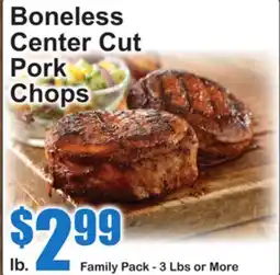 SuperFresh Boneless Center Cut Pork Chops offer
