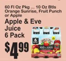 SuperFresh Apple & Eve Juice offer