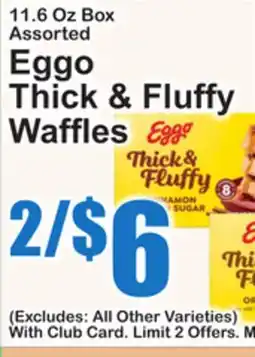 SuperFresh Eggo Thick & Fluffy Waffles offer