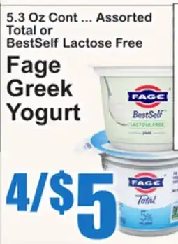 SuperFresh Fage Greek Yogurt offer