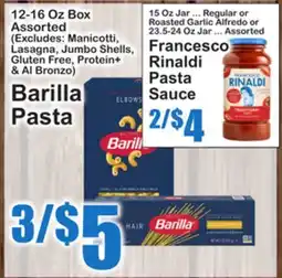 SuperFresh Barilla Pasta offer