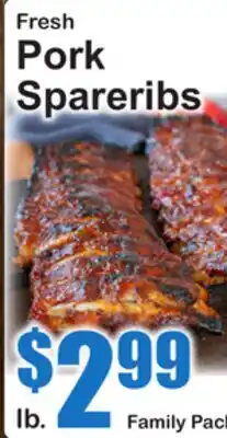 SuperFresh Fresh Pork Spareribs offer