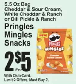 SuperFresh Pringles Mingles Snacks offer