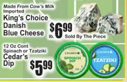 SuperFresh King's Choice Danish Blue Cheese offer