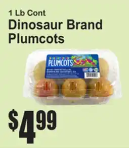 SuperFresh Dinosaur Brand Plumcots offer